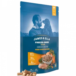 James & Ella Complete Freeze-Dried Raw Dog Food, 3 x 100 g